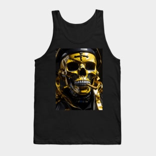 skeleton biker warrior Tank Top